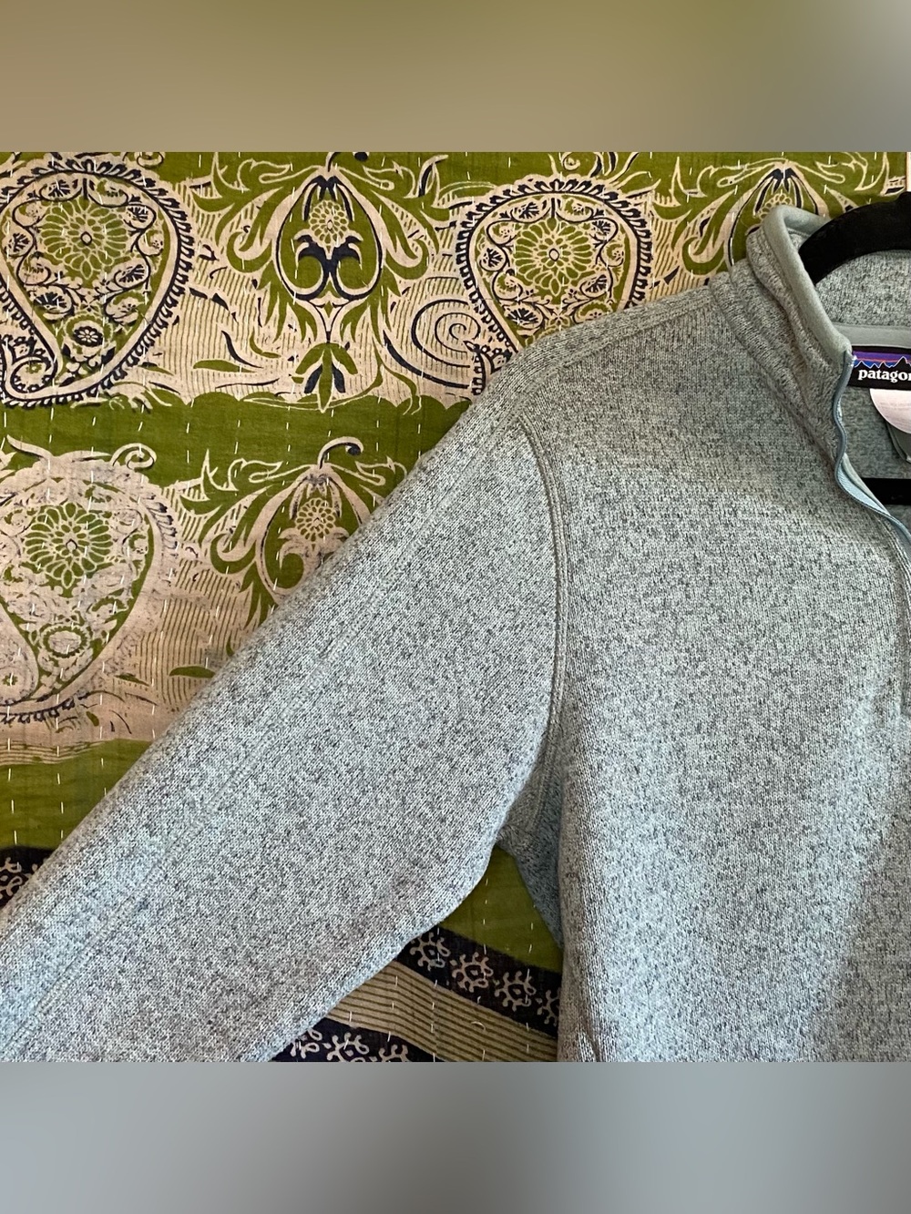 Patagonia Thin Ice Better Sweater 1/4 Zip Fleece Medium Gorpcore Outdoor - Picture 8 of 14